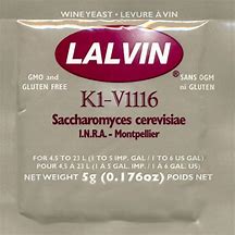 Lalvin K1-1116 Dry Vinters Yeast Packet