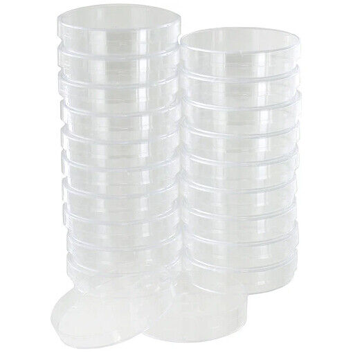 Plastic Petri Plates Set of 20